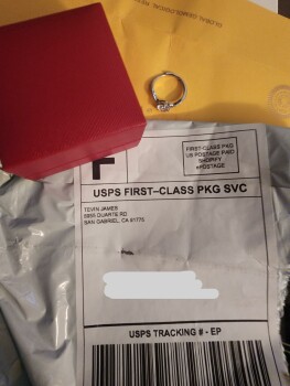 Macy clothing store sent me a cheap ring photo #1