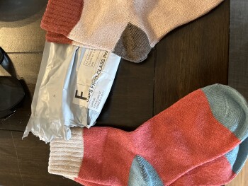 Received socks I didn’t order photo #1