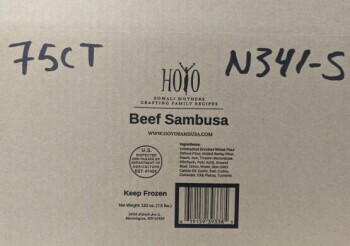 Retiro de alimentos HOYO Beef Sambusa - recalled due to extraneous materials The FSIS announced the recall of approximat... foto #2
