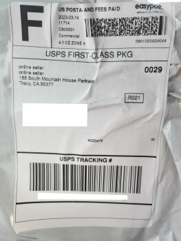 Consumer Safety Report Received a package from here.  I never ordered Never heard of this place.  Never ordered anything. B... photo #3