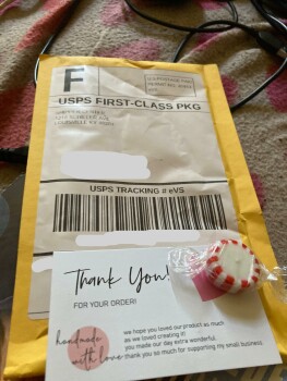 I received a package with a peppermint in it 照片 #1