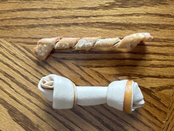 Dream ones with the knots on the ends and the twists photo #1