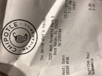 Chipotle Mexican Grill, West Palmetto Park Road, Boca Raton, FL, United States photo #1