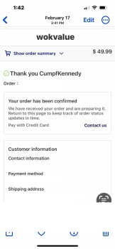 Relatório de segurança do consumidor SCAM ALERT: Wokvalue Ordered January never got the fences got a pair of earmuffs. foto #2