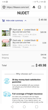 تقرير سلامة المستهلك I ordered a product online and received something totally different from this address I ordered a ra... صورة فوتوغرافية #1