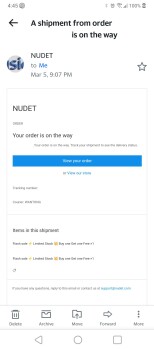 تقرير سلامة المستهلك I ordered a product online and received something totally different from this address I ordered a ra... صورة فوتوغرافية #4