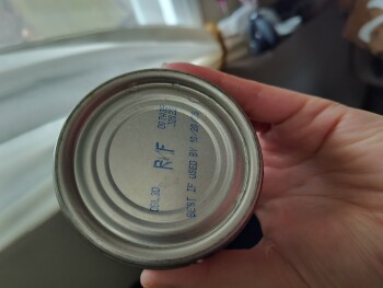 Verbraucherbewertung – Lebensmittelsicherheit Walmart Supercenter, New York 31, Albion, NY, USA 03/26/2023, Great Value Organic canned black beans... Foto #3