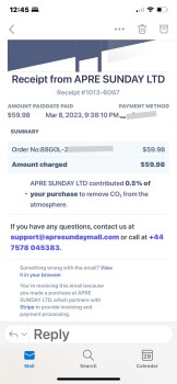 Scam Alert: apresundaymall.com photo #1