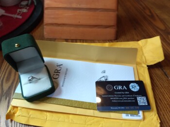 Receiving a ring from Jane photo #1