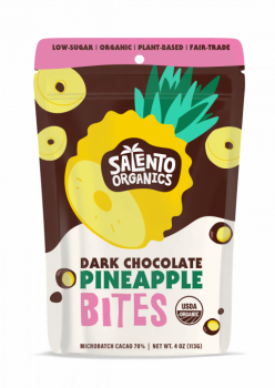 Food Recall Salento Organics  Dark Chocolate Fruit and Peanut Bites - recalled due to Undeclared Milk Salento Or... photo #3