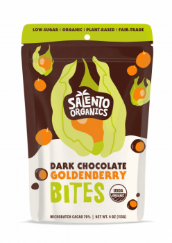 Food Recall Salento Organics  Dark Chocolate Fruit and Peanut Bites - recalled due to Undeclared Milk Salento Or... photo #4