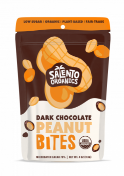 Food Recall Salento Organics  Dark Chocolate Fruit and Peanut Bites - recalled due to Undeclared Milk Salento Or... photo #6