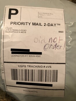 Package received but not ordered 照片 #1