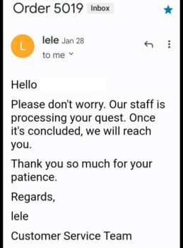 No order but they said it was delivered photo #1