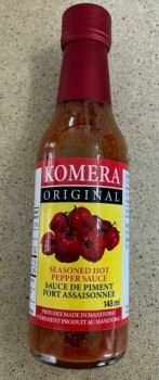 Food Recall Komera Origina Seasoned Hot Pepper Sauce - recalled due to the presence of dangerous bacteria The af... photo #1