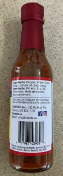 Food Recall Komera Origina Seasoned Hot Pepper Sauce - recalled due to the presence of dangerous bacteria The af... photo #2