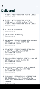 Verbrauchersicherheitsbericht Package not ordered I ordered clothes from a company located in California. I tracked the package th... Foto #1