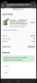 Consumer Safety Report APRE Sunday Limited Scam Ordered a raised garden bed for $39.99 and received nothing...it was report... photo #2