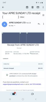 Consumer Safety Report APRE Sunday Limited Scam Ordered a raised garden bed for $39.99 and received nothing...it was report... photo #3