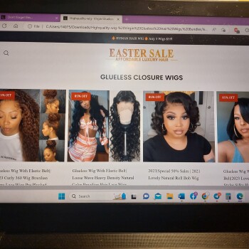 消费者安全报告 HIGHQULAITY WIGS IS A SCAM COMPANY I ordered 3 wigs from a company called Highquality Wigs but its a... 照片 #5