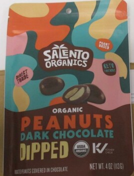 Food Recall Salento Organics Dark Chocolate products - recalled due to undeclared milk The recall notification i... photo #4