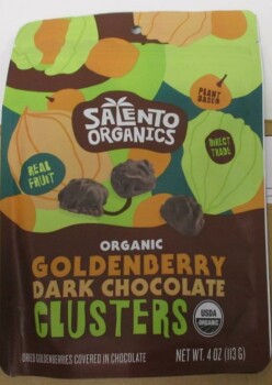 Food Recall Salento Organics Dark Chocolate products - recalled due to undeclared milk The recall notification i... photo #5