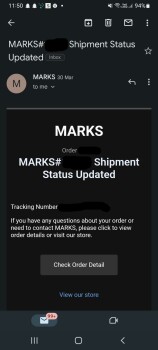 消费者安全报告 Acuast Scam Ordered clothing from this company, email received to say order has been received but I'... 照片 #2