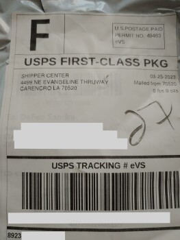 Unordered Package. Need to know what sending company name is photo #1