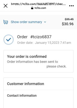 Fraud, never received order. Foto #1