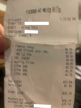 Carl's Jr., U.S. 93, White Hills, AZ, USA 照片 #1