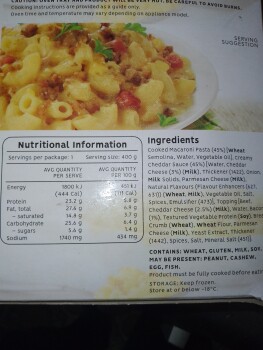 Consumer Review - Food Safety Coles Belmont, Macquarie Street, Belmont NSW, Australia I bought "Loaded Mac & Cheese" from On The M... photo #1