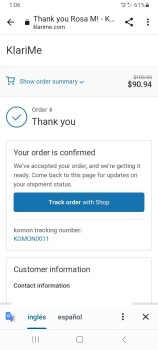 Consumer Safety Report No tengo esperanza de que me llegue el producto con esa fama que tiene esa compañía El mes pasado re... photo #4