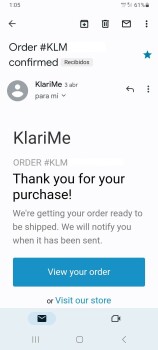 Consumer Safety Report No tengo esperanza de que me llegue el producto con esa fama que tiene esa compañía El mes pasado re... photo #5