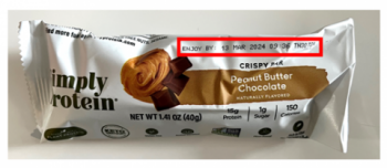 食品召回 Peanut Butter Chocolate Crispy Bar - recalled due to undeclared tree nuts (cashew) Wellness Natural... 照片 #1
