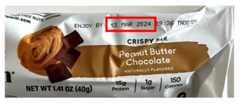 食品召回 Peanut Butter Chocolate Crispy Bar - recalled due to undeclared tree nuts (cashew) Wellness Natural... 照片 #2