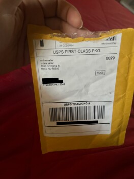 Package I did not order with nothing in it at all photo #1