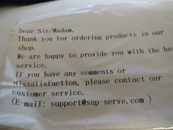 Relatório de segurança do consumidor Product I didn't order I didn't order a pair of glasses foto #2