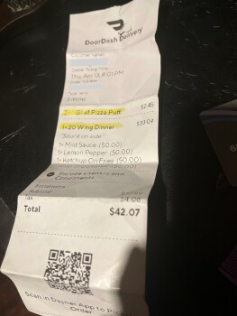 Avaliação do consumidor - Segurança alimentar Harolds Chicken Shack #27, 10259 South Halsted Street, Chicago, IL, USA Yesterday Chicken from doord... foto #2