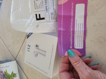 I received earbuds I never ordered photo #1