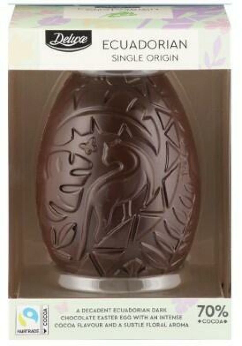 Deluxe Ecuadorian Single Origin Easter Egg recalled due to undeclared