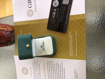 GRA Moissanite foto #1