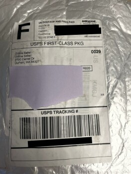 a package i did not order photo #1