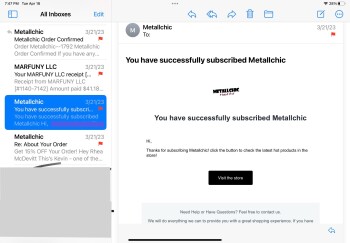 Rapport de sécurité du consommateur Bought of a Facebook ad and it turned into a scam Mark Cadicamo scam from 458 College Point Blvd, Co... photo #17