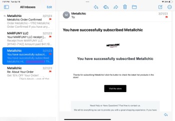 Rapport de sécurité du consommateur Bought of a Facebook ad and it turned into a scam Mark Cadicamo scam from 458 College Point Blvd, Co... photo #22