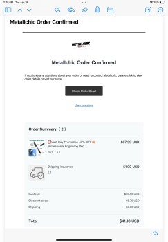 Rapport de sécurité du consommateur Bought of a Facebook ad and it turned into a scam Mark Cadicamo scam from 458 College Point Blvd, Co... photo #19