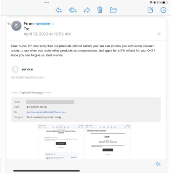 Rapport de sécurité du consommateur Bought of a Facebook ad and it turned into a scam Mark Cadicamo scam from 458 College Point Blvd, Co... photo #25