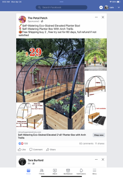 Rapport de sécurité du consommateur I ordered two raised bed gardens and was sent garden gloves. Item sent in place of item ordered. I o... photo #2
