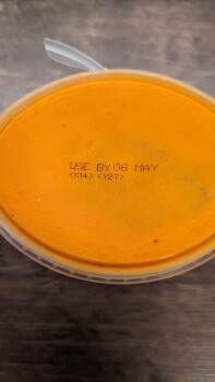 Avaliação do consumidor - Segurança alimentar Tesco Extra, Bristol Road, Quedgeley, Gloucester, UK My wife has been violently sick repeatedly toda... foto #2