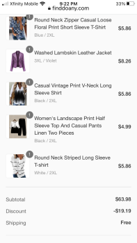 Consumer Safety Report Order clothes Was thinking I was ordering clothes from JCPenny on April 4th. 2023. Paid for  but hav... photo #1