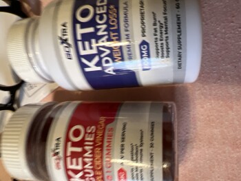 I received one bottle of go extra keto gummies and one bottle of go extra keto advanced weight loss pills 照片 #1